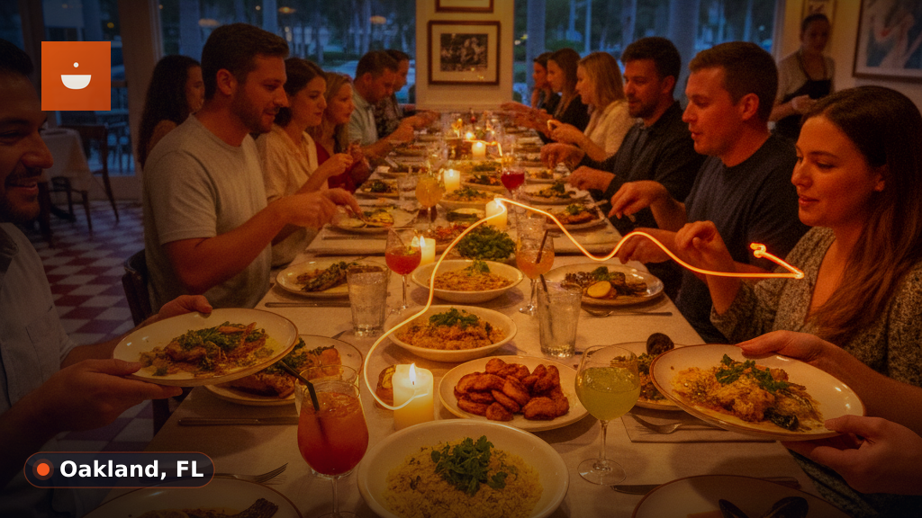 A person's hands holding a smartphone, looking at options for a prepaid meal membership.