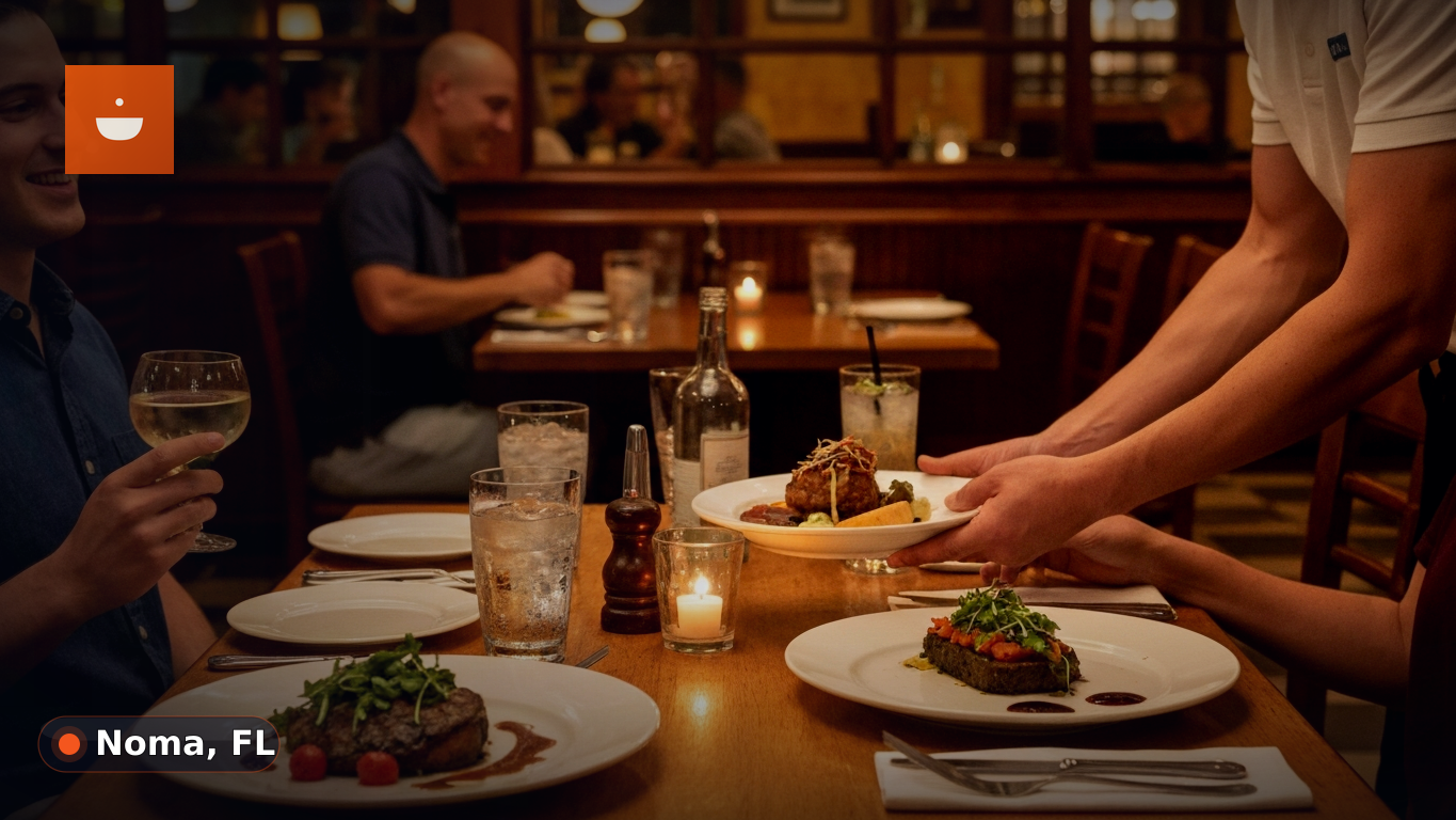 A person enjoying an affordable and satisfying lunch meal at a casual restaurant table.