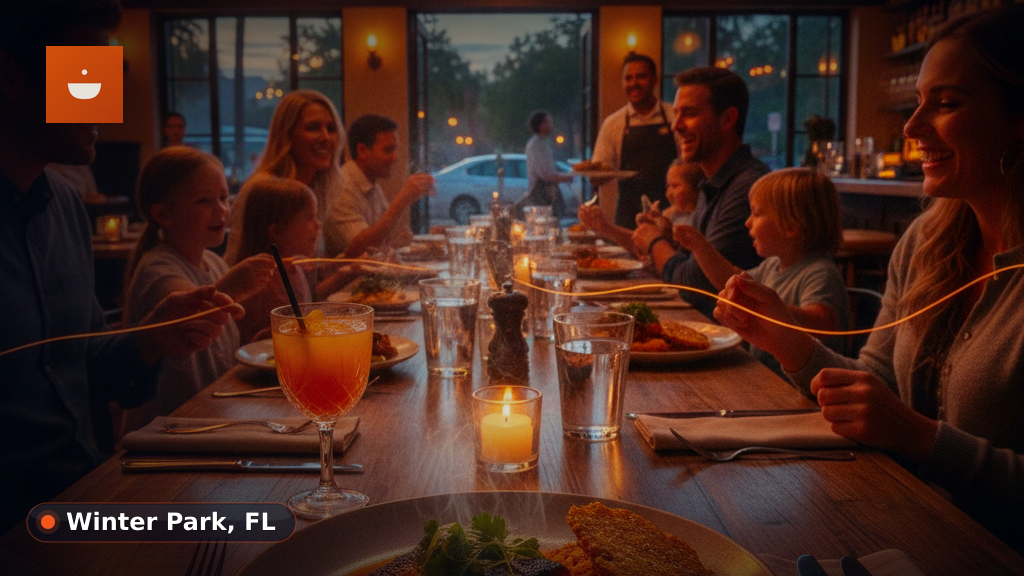 A casual local restaurant table with plated food and drinks