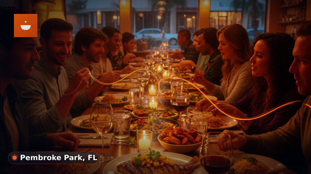 A perfectly seared steak on a plate with side dishes, ready to be enjoyed in a restaurant setting.